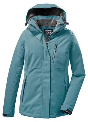 Imagen del producto de Chaqueta funcional para mujer Killtec, modelo KOW 140 WMN JCKT, con capucha desmontable