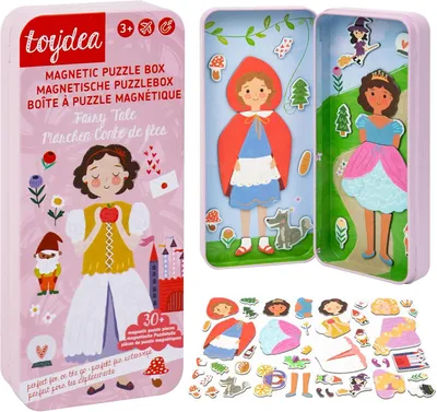 Imagen del producto de Juegos y puzzles magnéticos, para el desarrollo de la motricidad fina, a partir de 3 años, para niños