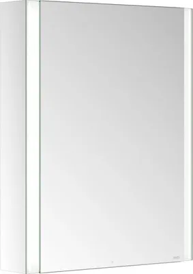 Image de KEUCO SOMARIS Armoire de toilette murale 1 porte, charnières à droite, 600mm, 14501001100