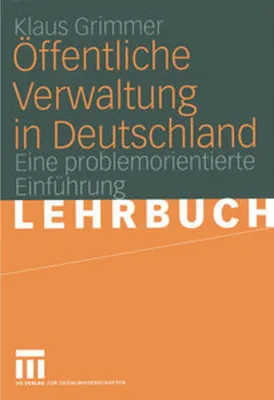 Produktbild von Öffentliche Verwaltung in Deutschland