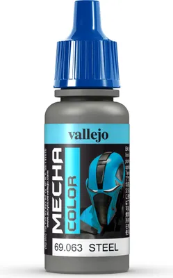 Vallejo Mecha Color 063 Steel 17ml Airbrushfarbe