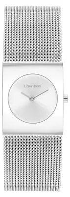 Produktbild von Calvin Klein Zwei-Zeiger-Quarzwerk-Uhr für Damen Kollektion CK Pulse mit Silbern