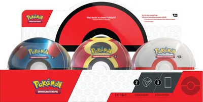 Zdjęcie produktu dla Pudełko blaszane Pokémon Pokéball Jesień 2025 (produkt losowy)