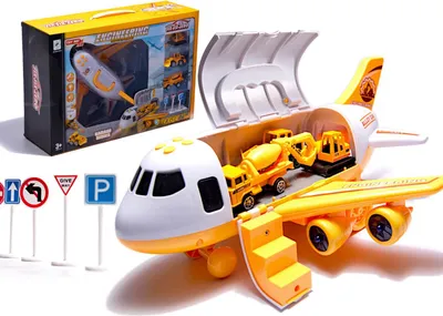 Obrázek produktu pro Transportér + 3 stavební vozidla
