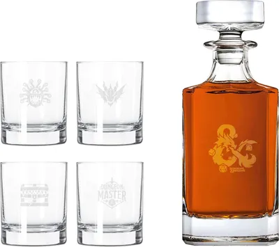 Produktbild von Dungeons & Dragons Whiskey Set