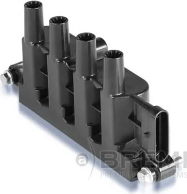 Produktbild von BREMI 20491 Zündspule 12V für FIAT PANDA (169) 500 (312) GRANDE PUNTO (199) 500 C (312) für FORD KA (RU8)