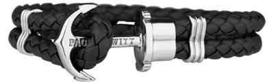 Produktbild von Paul Hewitt Phrep Armband Leder schwarz PH-PH-L-S-B