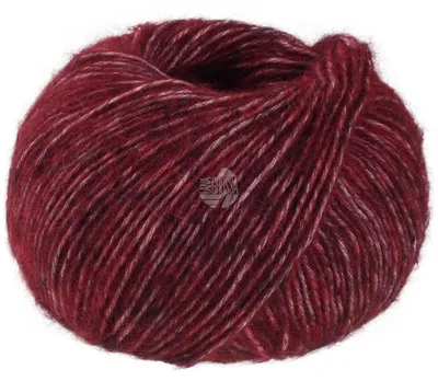 Produktbild von Lana Grossa NATURAL ALPACA PELO 50 g flauschige Netzgarnstruktur gefüllt mit Baby-Alpakafasern 125 m Farbe 030 - Burgund