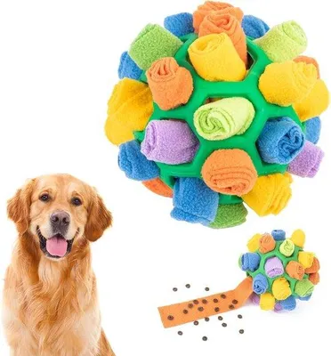 Produktbild von Famanu Schnüffelball für Hunde - Intelligenzspielzeug für kleine, mittelgroße und große Hunde
