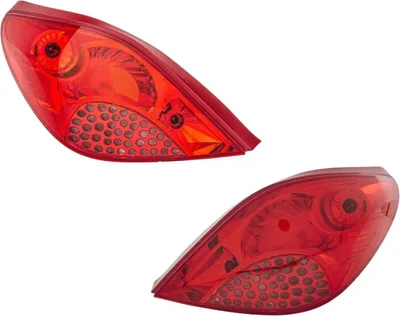 Immagine prodotto di Set luci posteriori sinistra destra 12 V P21W PY21W W5W HELLA per PEUGEOT 207