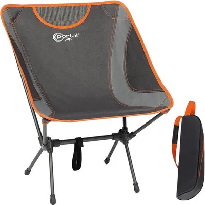 Image de Chaise pliante ultra-légère, charge maximale de 120 kg, stable, compacte, pour le camping