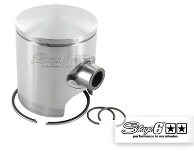 Image de Piston Stage6 en aluminium, diamètre 40 mm, épaisseur 12 mm, avec axe de 12 mm, pour Yamaha Aerox 50 Cat, modèles à partir de 2003