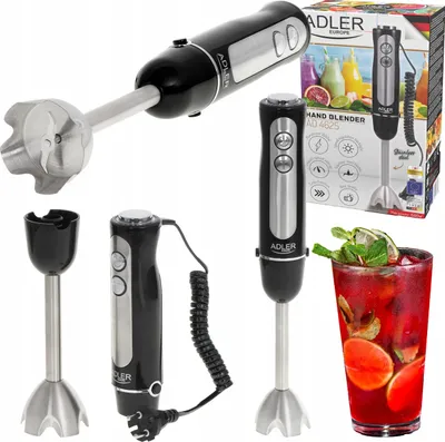 Produktbild von Multifunktionaler Metall-Stabmixer Leistungsstark 1200W