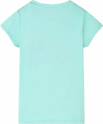 Produktbild von vidaXL Kinder-T-Shirt Helles Minzgrün 116
