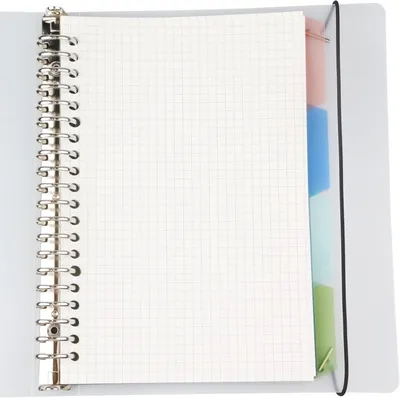 Produktbild von Notizbuch A5, Spiralbindung, Softcover, 120 Seiten 80gsm, fuer Schule