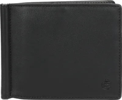 Produktbild von Esquire Leder Geldklammer Logo Money Clip Wallet Black schwarz