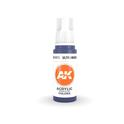 Produktbild von AK Interactive AK11179 - Ultramarine 17ml - Neu