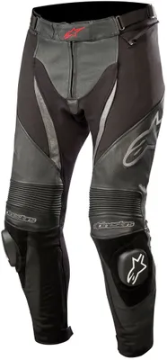 Produktbild von Alpinestars SPX Leder/Textil Hose Farben: Schwarz/Schwarz, Grösse: 44