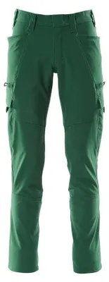 Produktbild von Hose mit Schenkeltaschen Grün, Gr. 76 C54 MASCOT 18279-511-03
