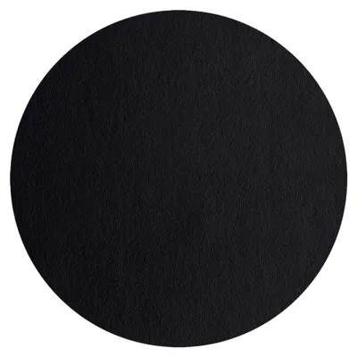 Produktbild von ASA Selection Table Tops Tischset Rund, Lederoptik, Kunstleder, Schwarz, Ø 38 cm, 7855420