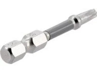 Obrázok produktu pre TORX bitov T20 1/4" 50 mm, 2-dielna sada, oceľ S2, poniklované