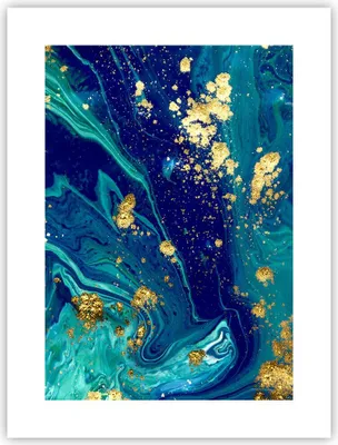 Produktbild von Poster - Poster ohne Rahmen - Abstraktion modern - 30x40 cm - Wand Bild - Wanddeko - Wandbilder - Kunstposter - Wandposter - Bilder - Kunstdruck - Wanddekoration - Wandbild - P2XPA30x40-3831