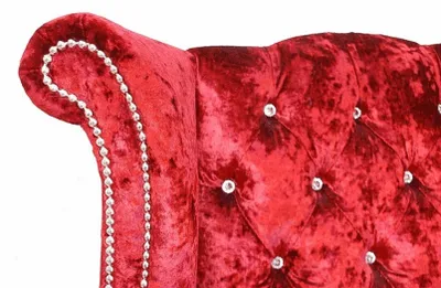 Immagine prodotto di Poltrona con orecchie Chesterfield Poltrona Poltrona da salotto Divano TV Poltrona relax Nuova