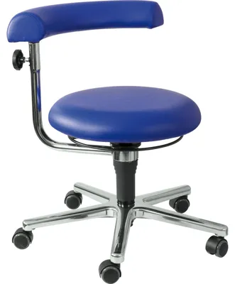 Produktbild von Erzieher/In Stuhl Blau 34-41 Cm Rollbar