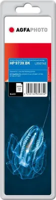 Immagine prodotto di AgfaPhoto Ink Cart.sostituisce l'inchiostro HP L0S07AE No.973X nero per HP PageWide Pro 452dw (APHP973XB)