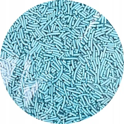 Image de Bâtonnets bleus en sucre 50 g Décoration pâtissière Élégance