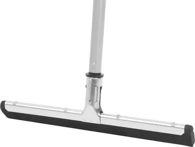 Productafbeelding van Vloerwisser Neco, vloerwisser met stalen kop, mop van 34 cm, steel van 125 cm