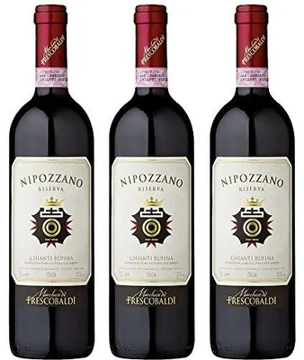 Obrázek produktu pro Frescobaldi Nipozzano Riserva Rosso trockener Rotwein fruchtig 750ml 3er Pack