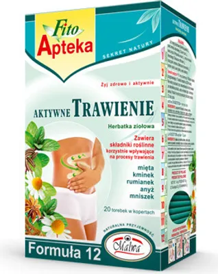 Produktbild von F12 Aktiver Verdauungstee 20*2g MALWA