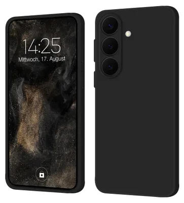 Produktbild von Hülle für Samsung Galaxy S26 FE Case Cover Bumper Smartphone Softgrip Schutzhülle Farbe: Schwarz
