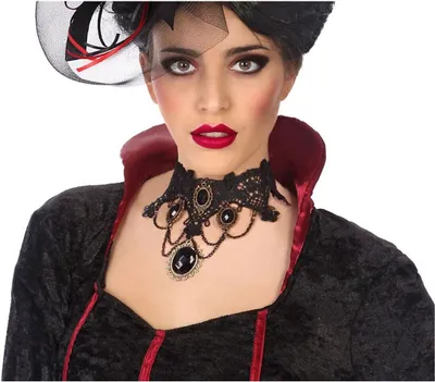 Image de Collier Accessoires de déguisement Noir