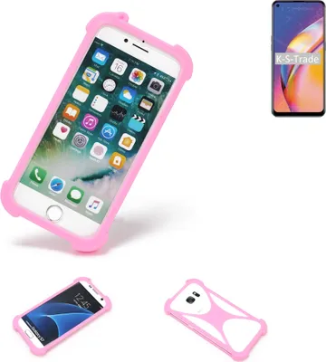 Produktbild von K-S-Trade Handy Hülle kompatibel mit Oppo A94 Schutz Hülle Bumper Silikon Schutz Hülle Cover Case Silikoncase Silikonbumper TPU Softcase