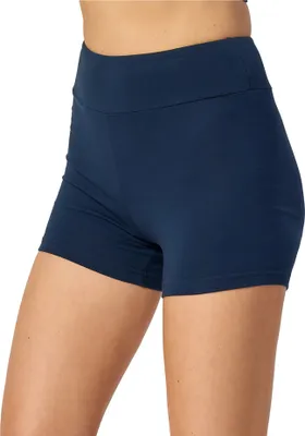 Produktbild von Merry Style Damen Shorts Radlerhose Boxershorts aus Baumwolle MS10-359 (Marineblau, XL)