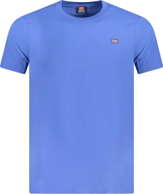 Immagine prodotto di NORWAY T-SHIRT GIROCOLLO CON LOGO BLU 1963 : Taglia - L Taglia: L
