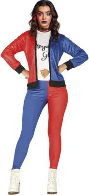 Immagine prodotto di costume da arlecchino pazzo per donna, taglia:M, Immagine generata dall'IA