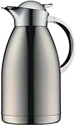 Zdjęcie produktu dla Alfi 0767000100, Karafka, 1 l, Stal nierdzewna, Stal nierdzewna, Okrągły, Albergo TT