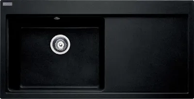 Produktbild von Franke Mythos - Fragranit Spülbecken MTG 611/2, 1000x515 mm, Onyx 114.0250.541