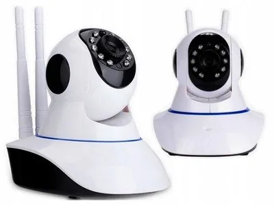 Zdjęcie produktu dla Elektroniczny monitor do dziecka z kamerą HD, podłączenie przez Wi-Fi, obracana o 360°, kompatybilny z iOS i Android, z funkcją podczerwieni (IR)