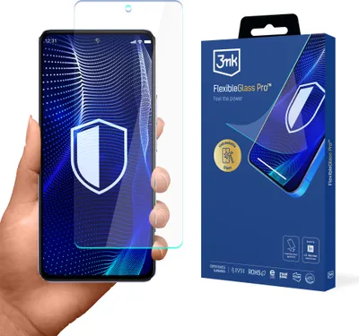 Produktbild von 3mk Display Hybridglas FlexibleGlass Pro für Realme C67 0,3mm