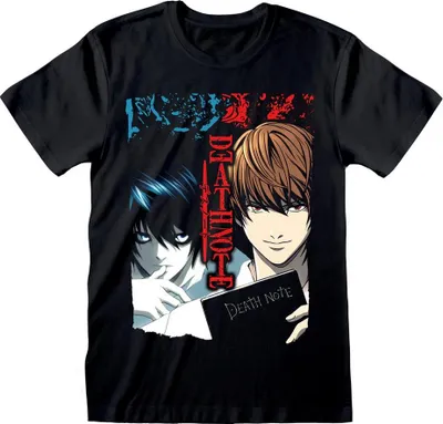 Produktbild von Death Note - "Paranormal" T-Shirt für Herren/Damen Uni HE3450 (XL) (Schwarz)