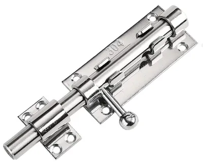 Immagine prodotto di Blocco di sicurezza per cancelli scorrevoli, in acciaio inossidabile 304, diametro 14 mm, lunghezza 160 mm, con serratura