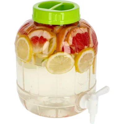 Produktbild von BROWIN 5 l - Plastikbehälter / Kunststoffbehälter mit Zapfhahn / Auslaufhahn