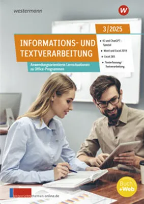 Obrázok produktu pre Unterrichtsthemen Informations- und Textverarbeitung. Ausgabe 3/2025