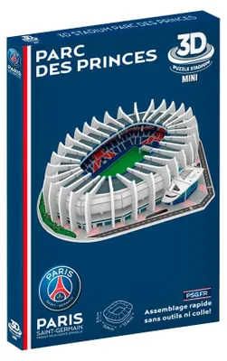 Productafbeelding van Megableu Mini-Puzzel 3D Prins PSG – Model van het stadion Paris Saint-Germain – 3D-puzzel