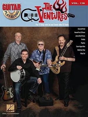 Zdjęcie produktu dla The Ventures - Guitar Play-Along Vol. 116 Book/Online Audio