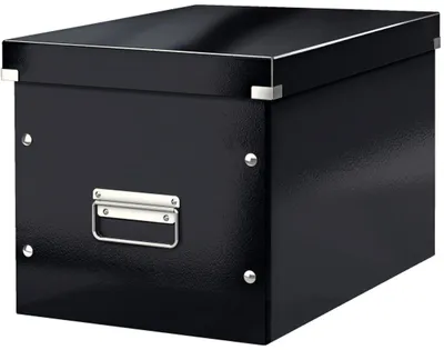 Immagine prodotto di LEITZ 6108-00-95 Contenitore Click & Store 30,0 l nero 32,0 x 36,0 x 31,0 cm